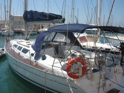 Charter sailboat Ibiza Formentera Jeanneau Sun Odyssey 40