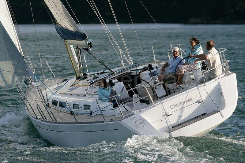 luxury dufour 425 sailing boat rental ibiza - charteralia