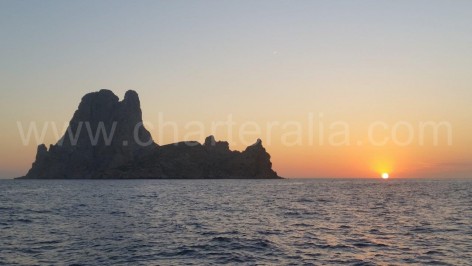 Es Vedra from the boat
