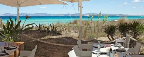 Juan and Andrea restaurant in Ses Illetes in Formentera