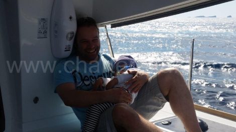 maximum de securite et de stabilite sur le catamaran Lagoon 400 pour une journee d excursion a Ibiza