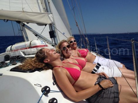 het huren van een zeilboot in Ibiza