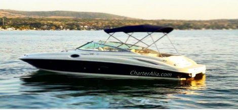 Motorboot charter in Formentera en Ibiza Sea Ray 27 voet
