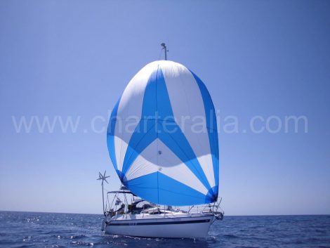Barco de vela Ibiza gennaker
