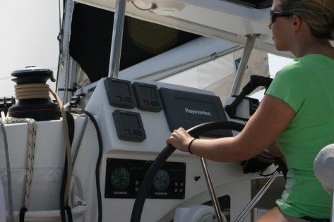 Panel de control barco Ibiza