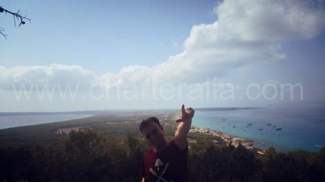 vista de Formentera