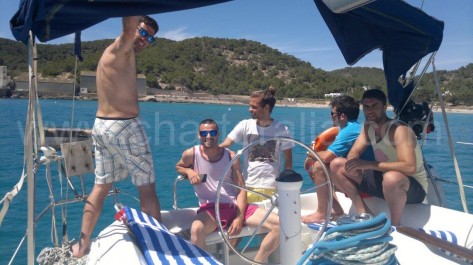 Alquiler de barcos en Ibiza para un dia