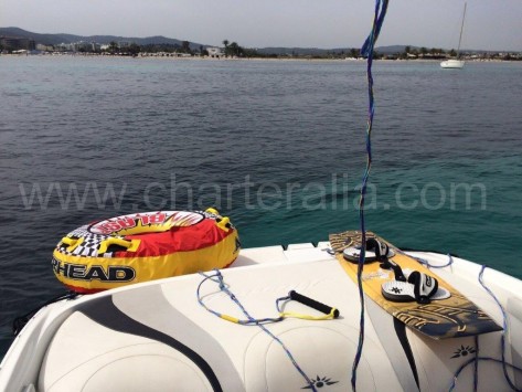 Lancha para wake boarding Ibiza