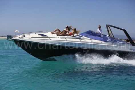 Alquiler de yate Sunseeker 43 Thunderhawk en Ibiza