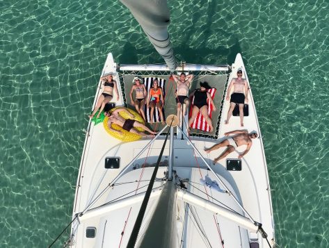 Catamaran de charter en Formentera y Ibiza
