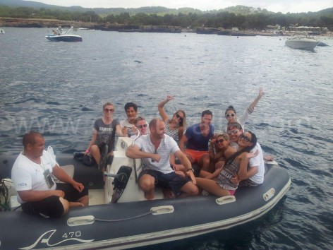 CBBC ibiza with dinghy service for boats