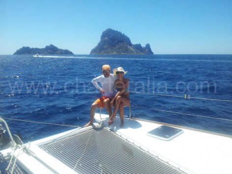 Es Vedra from the boat