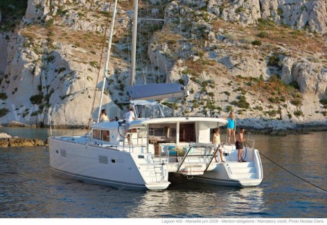 new lagoon 400 s2 for hire in ibiza