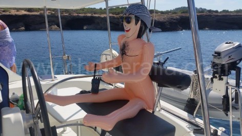 inflatable auto pilot ibiza boat hire charteralia