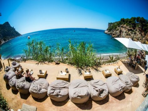 Amante beach clubs in Ibiza