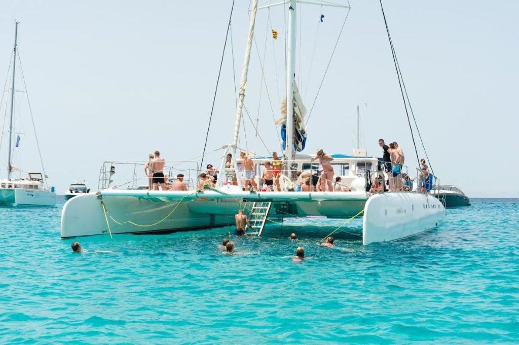 catamaran for rent ibiza