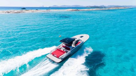 Speed through the crystal clear waters of Ibiza and Formentera in style!