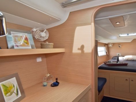 VIP cabin on the Lagoon 380 2015 catamaran