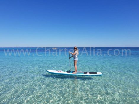 In questa immagine senza filtri puoi apprezzare lincredibile trasparenza delle acque di Formentera