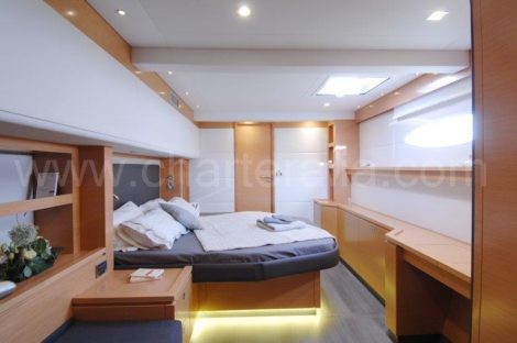 Luxe catamaran met dubbele cabine Victoria 67