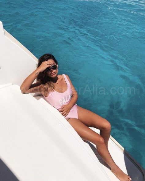 La famosa influencer Dulceida disfruto de una semana en el catamaran Lagoon 400 en Ibiza y Formentera